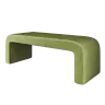 Банкетка OCTAVIA-2, прямоугольный, 1280х470х440,  зеленый 